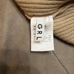 GRL 半袖ニットワンピースの画像