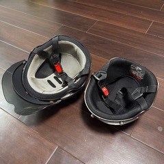 ヘルメット2個【大人用・子ども用】
の画像