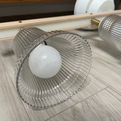 【2月末まで】【美品】大塚家具 KOIZUMI コイズミ照明 シャンデリア 説明書付の画像