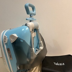 子どもが乗れるスーツケース【ノッチャオ】ほぼ新品の画像