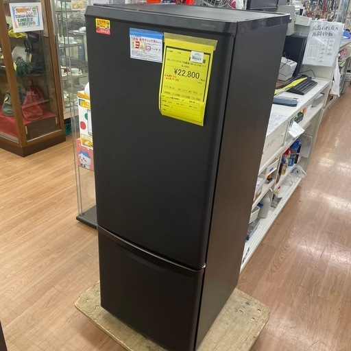 ☆ドリーム荒牧店☆ジモティー割引有☆【クリーニング済】パナソニック/2ドア冷蔵庫/NR-B17HW-T/168L/2023年製/中古品