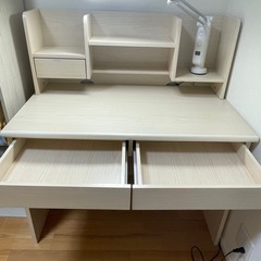 美品　子ども机　学習机　組み立て済み　説明書好きの画像