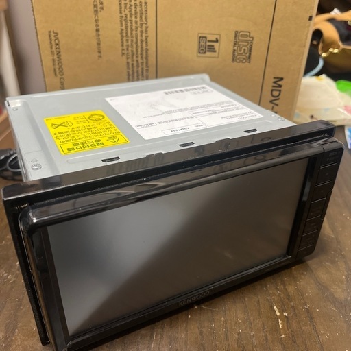 【取付込み】中古　kenwood ケンウッド カーナビ ナビ  MDV-D308BTW  ワンセグ、Bluetooth、USB 202