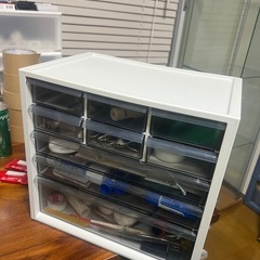 小物収納ケース 9段引き出しの画像
