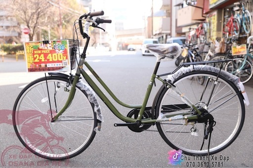 新車　安いママチャリ　SANTOS