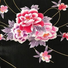 🌸　浴衣　花柄　の画像