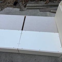 ニトリのシングルベッドフレームの画像