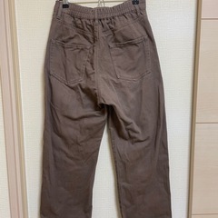 ③moment＋　デニム＆ツイルストレートパンツの画像