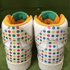 CONVERSE WEAPON マルチドット 24.0cm 美品 限定カラー ピンクシューレースの画像