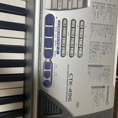 電子ピアノ　CTK-496の画像
