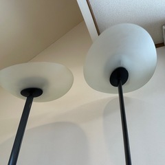 ヤマギワ　スタンドライト2本セットの画像