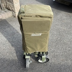 Coleman キャリーワゴン オリーブグリーン　限定品？の画像