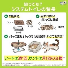 【無料】デオトイレ 快適ワイド 猫トイレの画像