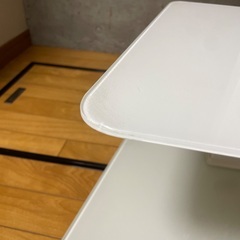 テレビスタンド　ホワイト 2/23までの画像