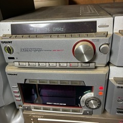 MD＆CDコンポSony５枚チェンジャーの画像