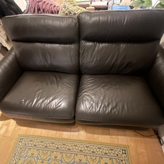 ニトリ　電動ソファ3人用の画像