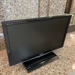 東芝 REGZA 19型液晶テレビ　省スペースコンパクトの画像