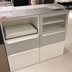【値段交渉可】食器棚 キッチン収納　IKEA オシャレの画像