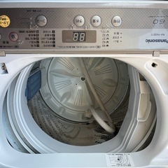 Panasonic 全自動洗濯機6kgの画像