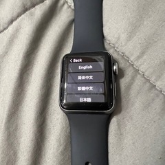 Apple Watch Series 3  38mm スペースグレーの画像