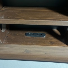 ブラウン シングルベッド ➕ニトリのマットレス二つの画像