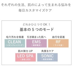 loabi  マルチ美顔器  EMSの画像