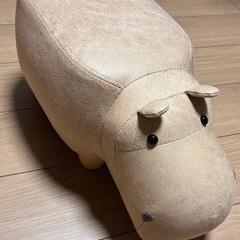 アニマルスツール　カバとサイの画像