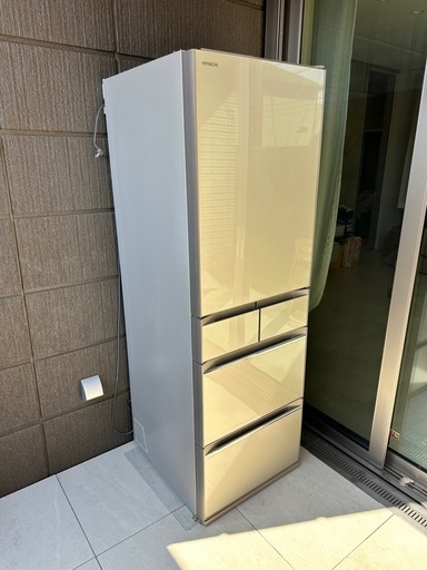 2019年製 HITACHI 日立 冷蔵庫 470L R-HWS47K(XN) 型
