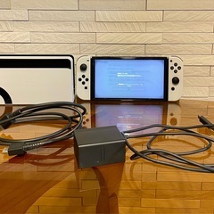 Nintendo Switch 有機ELモデル ホワイト ゆうきEL中古の画像