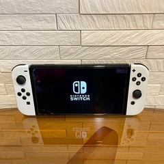 Nintendo Switch 有機ELモデル ホワイト ゆうきEL中古の画像