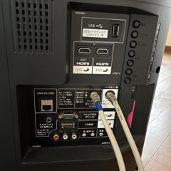 テレビ　中古　アクオス　2017年製　無料の画像