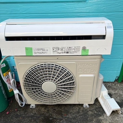 ⭐︎高年式エアコン/HITACHI/白くまステンレスクリーン/2023年製/美品