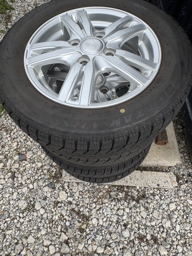 (引き渡し者決定)155／65R13 タイヤホイール4本