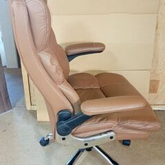 [無料]ドウシシャ  合皮ハイバックチェア の画像