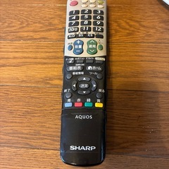 テレビ　中古　アクオス　2017年製　無料の画像