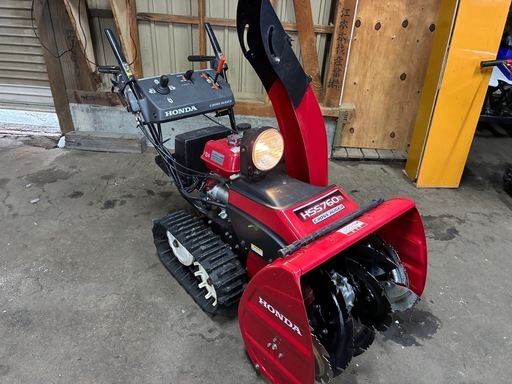 ホンダHSS760n(JX )クロスオーガ　美品 下取　除雪機 格安輸送③