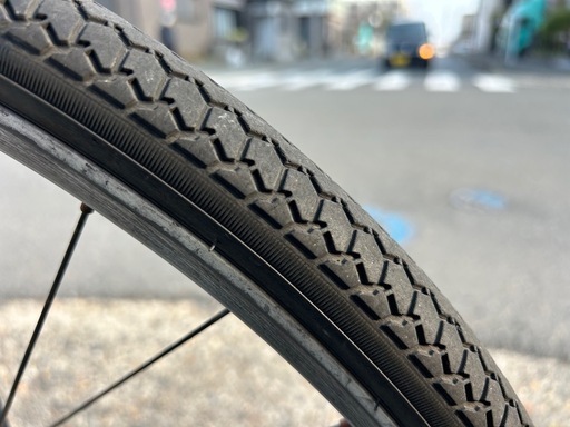 ママチャリ 27インチ 外装6段変速 LEDライト 中古