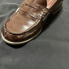 ローファー　ブラウン　23.5の画像