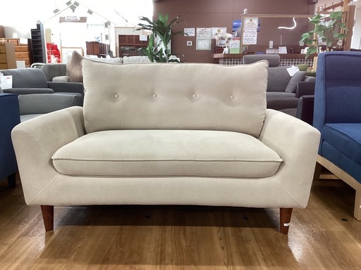 二人掛けソファ【町田市再生家具】　253333