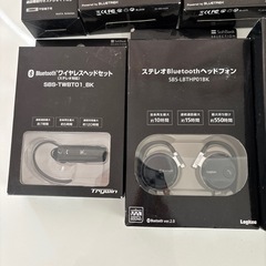 携帯電話　周辺機器　Bluetooth  たくさんの画像