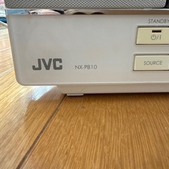 予約中！無料！JVC CDポータブルシステム NX-PB10-Wの画像