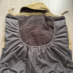 ベビー用ダウンブランケットケープの画像