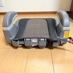 GRACO ジュニアシート グレー カップホルダー付きの画像