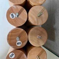 無印良品足付きマットレスの脚（20cm）  の画像