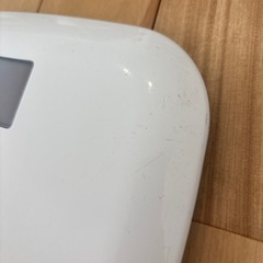 dretec 体重計　ホワイトの画像