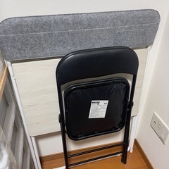 ニトリ　机、椅子セットの画像
