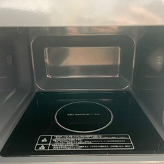 お譲り先決定【2022年製】e angle 電子レンジ フラット庫内 ANG-MO-C5(W) ホワイトの画像