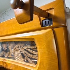 ✨ 鳳凰彫刻入り 高級仏壇 魂抜き・お清め済み 幅80cm ✨の画像