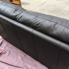 JM20767S)2人掛けソファー 幅：約160cm 高さ：約80cm  奥行：約90cm 中古品【取りに来られる方限定】の画像