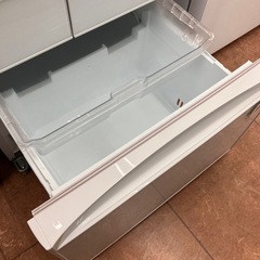 🧊TOSHIBA 東芝🧊411L冷蔵庫🧊2021年製🧊まんなか野菜室🧊自動製氷🧊タッチパネル操作🧊GR-S41GXV🧊7983の画像